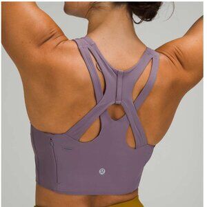 Lululemon Stash It Bra - size 6 - dusky lavender